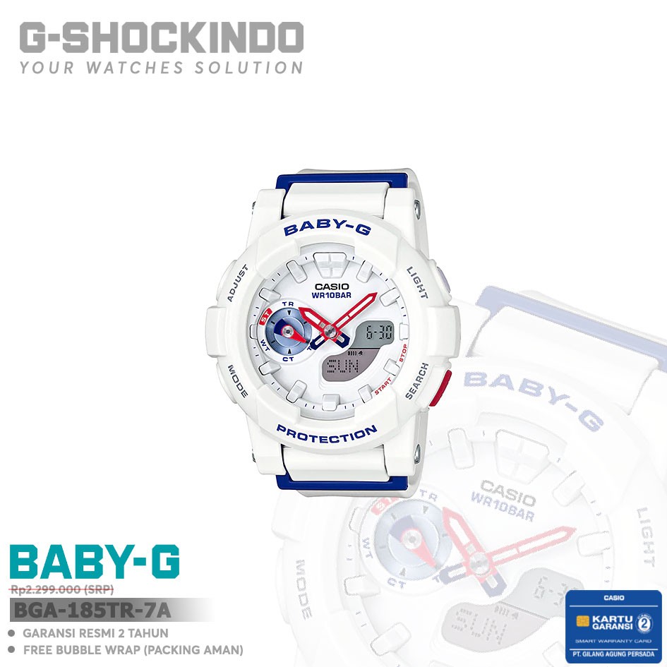 Casio Baby-G BGA-185TR-7A / BGA-185TR-7ADR Original