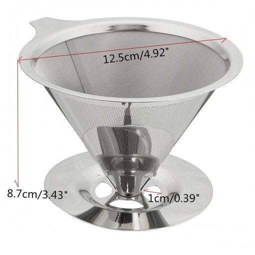 Filter Coffee Drip / Coffee dripper / Saringan Kopi Stainless Steel