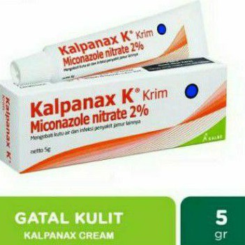 KALPANAX CREAM 10 gram / KALPANAK KRIM 5gr / KADAS / KURAP / KUTU AIR / JAMUR / PANU