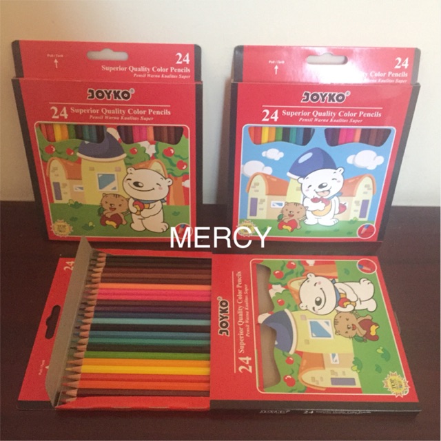 

Pensil Warna 24 Warna - Color Pencils 24 Colour