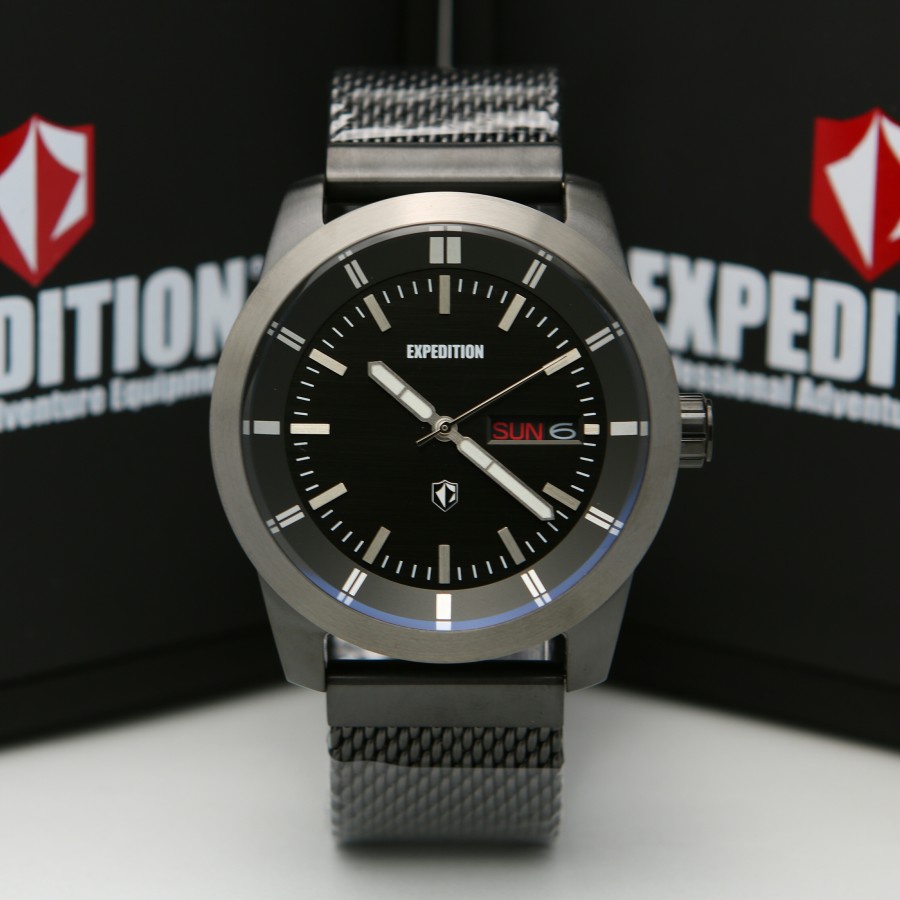 JAM TANGAN PRIA EXPEDITION E 6773 E6773 RANTAI PASIR ORIGINAL GARANSI RESMI 1 TAHUN