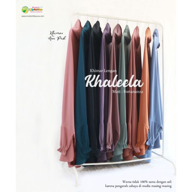 Khimar Lengan "Khaleela" by. Moslem Libasuna