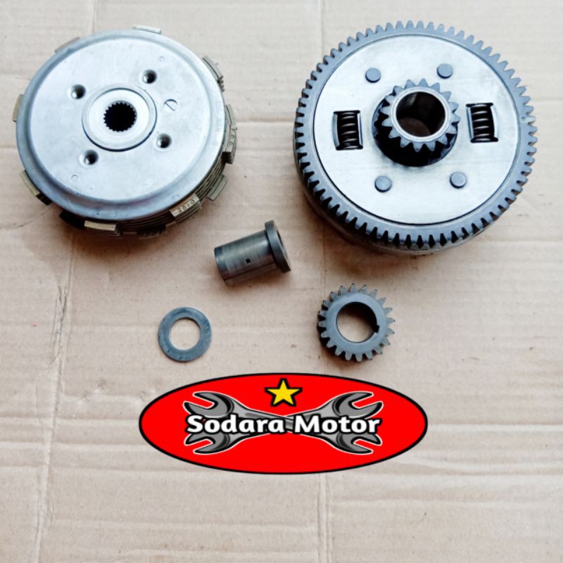 Rumah kopling gigi gendeng Honda Verza Megapro monoshock komplit original