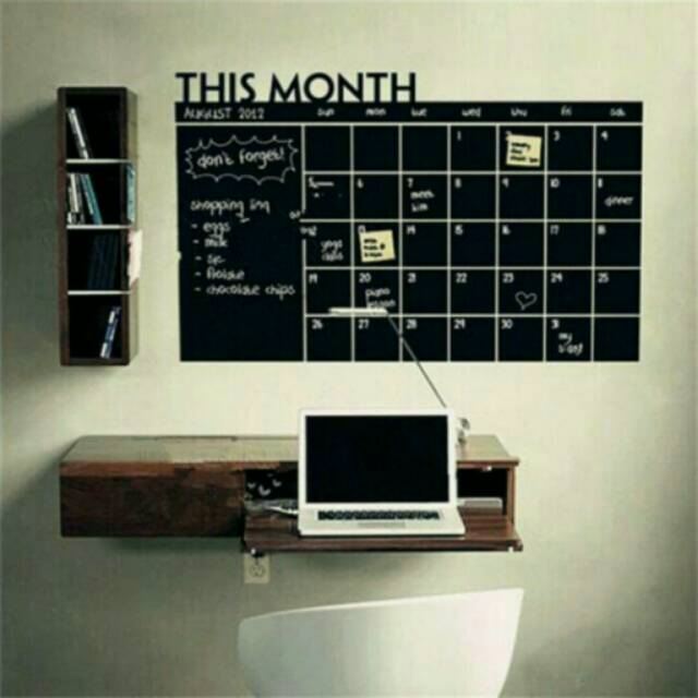 

Papan tulis instan/ stiker blackboard/blackboard (45 x100)