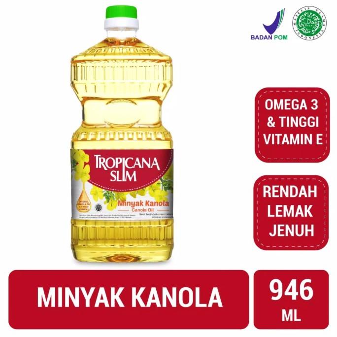 

Minyak Kanola Tropicana Slim 946 ml