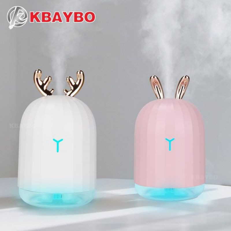 Humidifier Diffuser Aromaterapi Lucu LED Ultrasonic Pelembab Udara Aromatherapy Disfuser Taffware