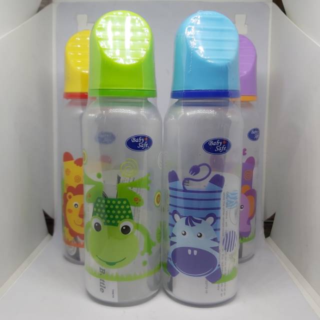 Botol Susu Baby Safe 250ml JS004 / Botol Susu Karakter