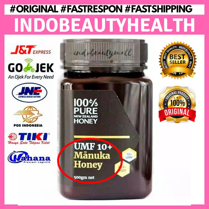 

Madu MANUKA HONNEY UMF 10+ Hillary Farm. Nett 500G - MMD2659