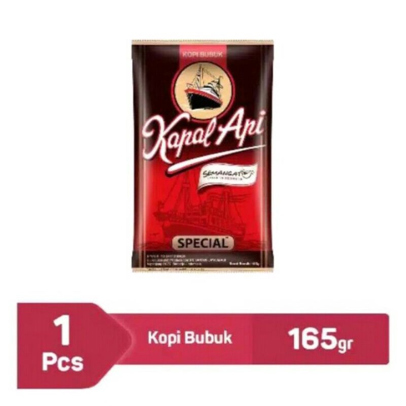 

kapal api special mix 165gr