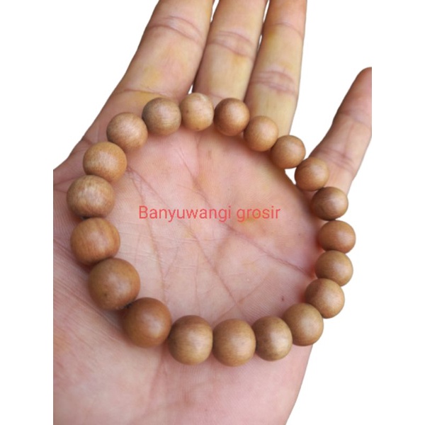 Gelang cendana asli 10mm gelang kayu cendana wangi gelang cendana original