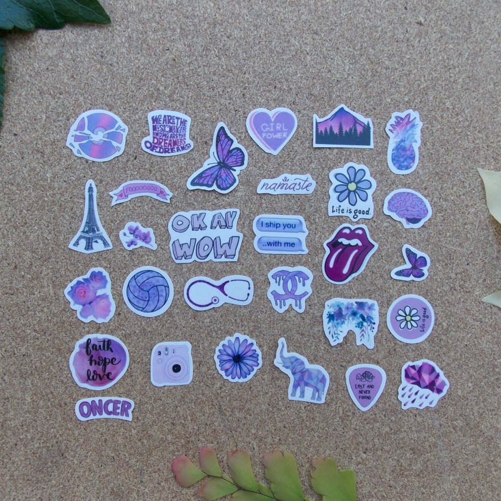 Gambar Aesthetic Ungu