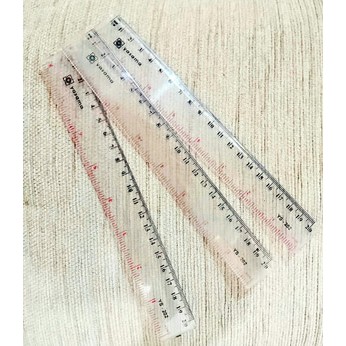 

penggaris yasama 20cm bening