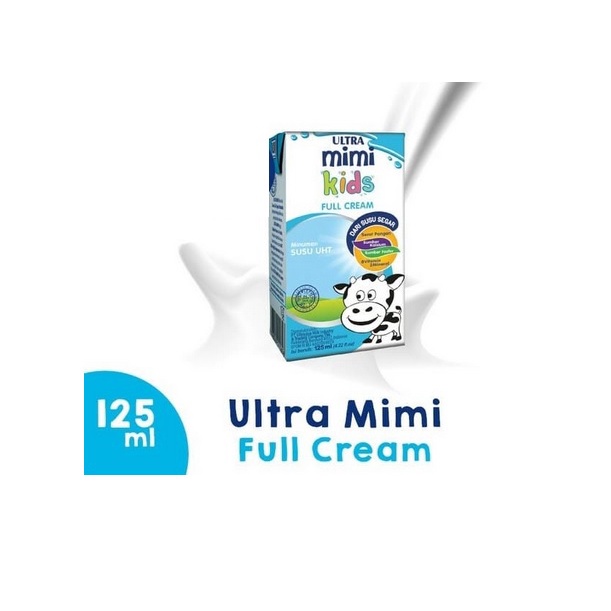 

Ultra Mimi Susu UHT Rasa Full Cream 125 Ml