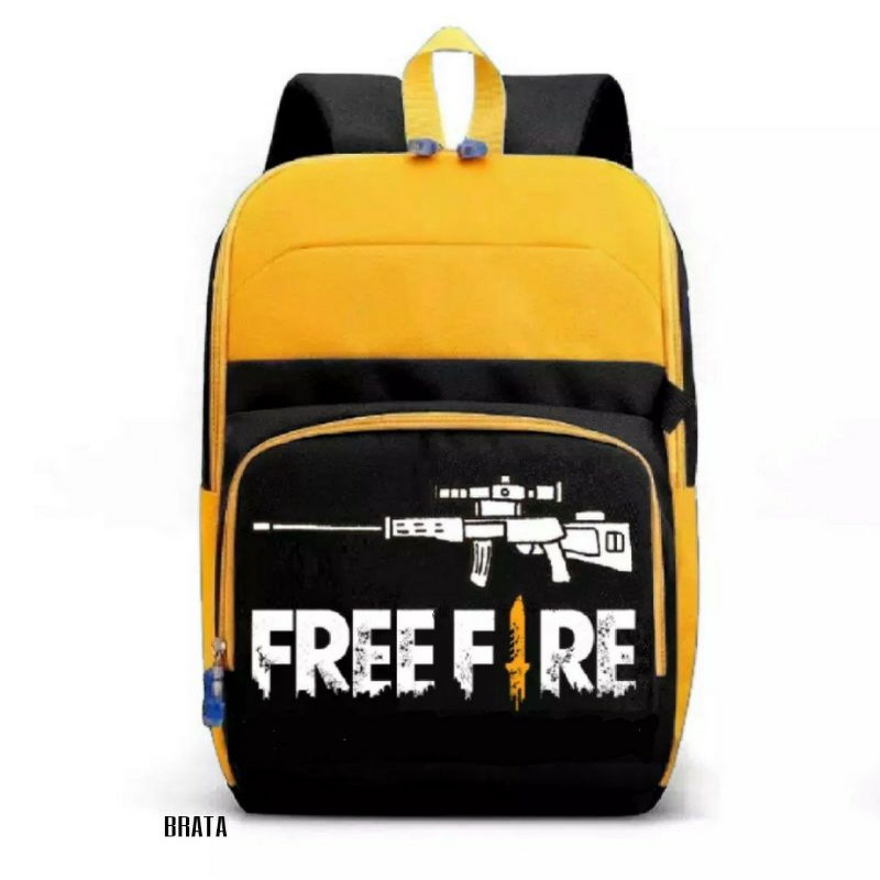 TAS RANSEL ANAK LAKI LAKI FREE FIRE GAMERS TAS SEKOLAH SD SMP SMA TAS ANAK COWOK MURAH