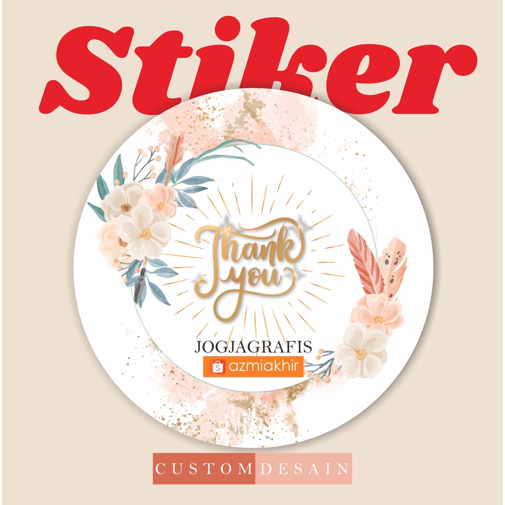 

Stiker Thank You /packing sticker/stiker olshop/label terimakasih