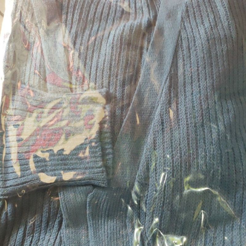 Cardigan Long Rajut KEISHA l Pakaian Rajut Wanita l Atasan Wanita l Rajut Outwear l Sweater Murah-Denim