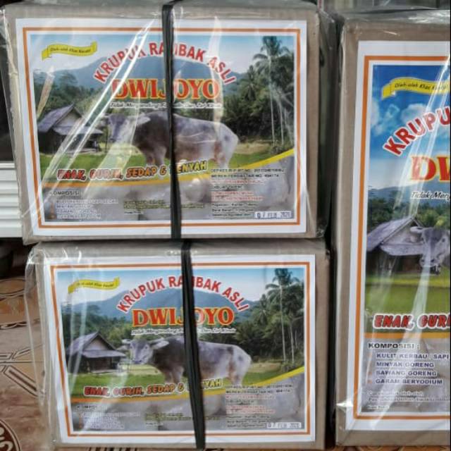 

Krupuk rambak asli DWI JOYO