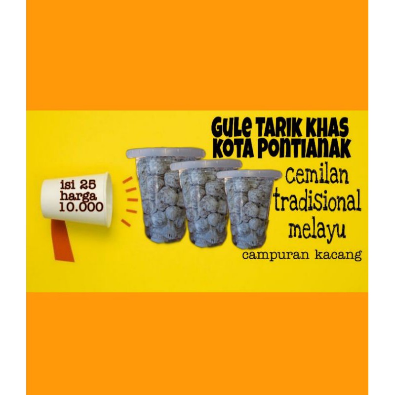 

gule tarik cemilan pontianak
