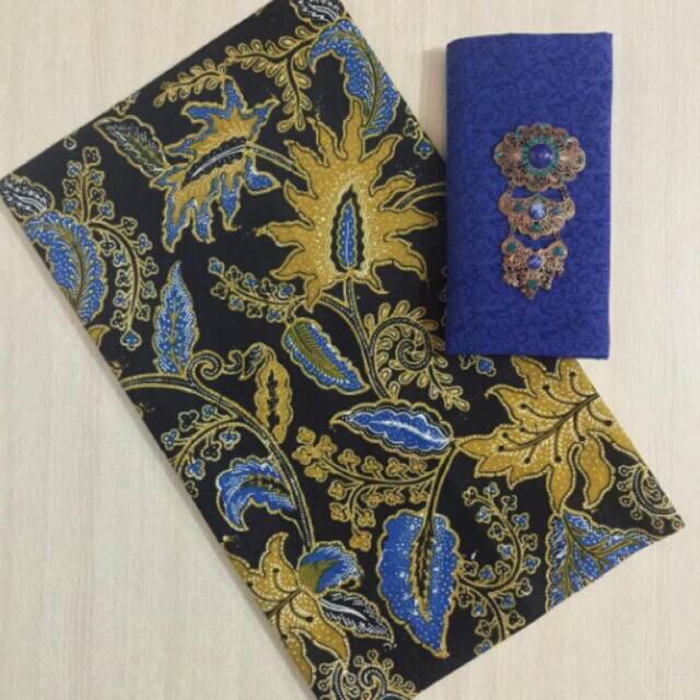 set kain batik dan embos