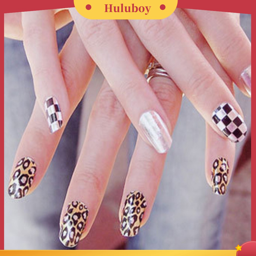 Huluboy Huluboy♡ 10pcs Balok Buffer Pengikir Kuku Untuk Manicure Pedicure