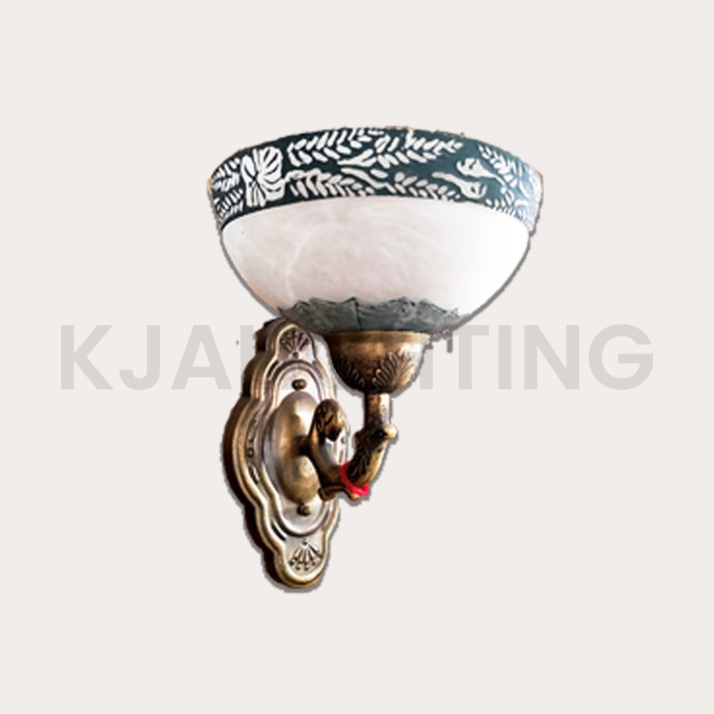 LAMPU DINDING KLASIK LAMPU DINDING DELMAN KLASIK INDOOR 33044/1