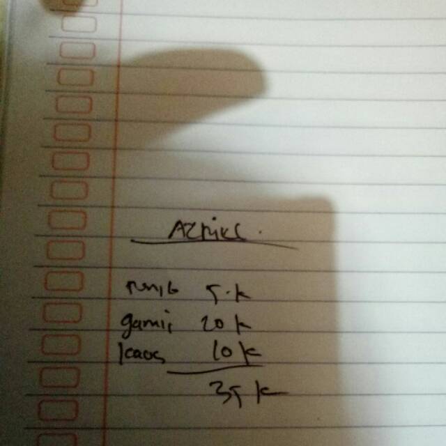 Pesanan ka azriel