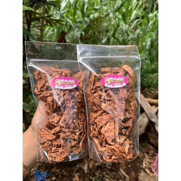 

BASRENG DAUN JERUK PREMIUM BUMBU MELIMPAH 90gr KEMASAN POUCH