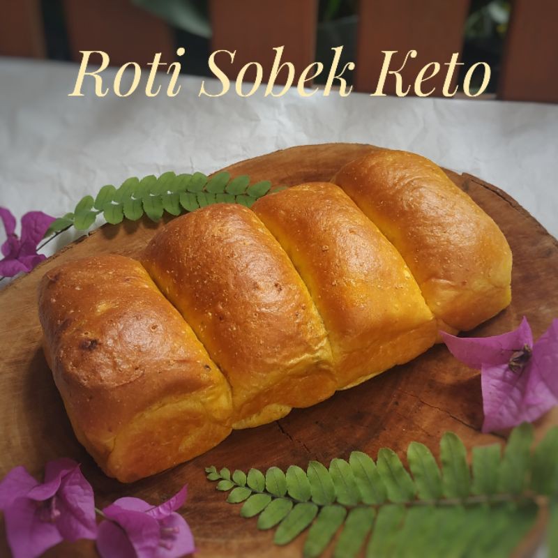 

KETO DEBM DIABETIC FRIENDLY ROTI SOBEK ISI KEJU COKLAT