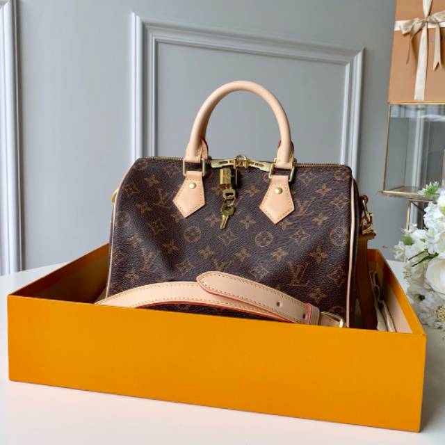 Lv Speedy 25 / Super Mirror Quality / Tas Wanita Lv