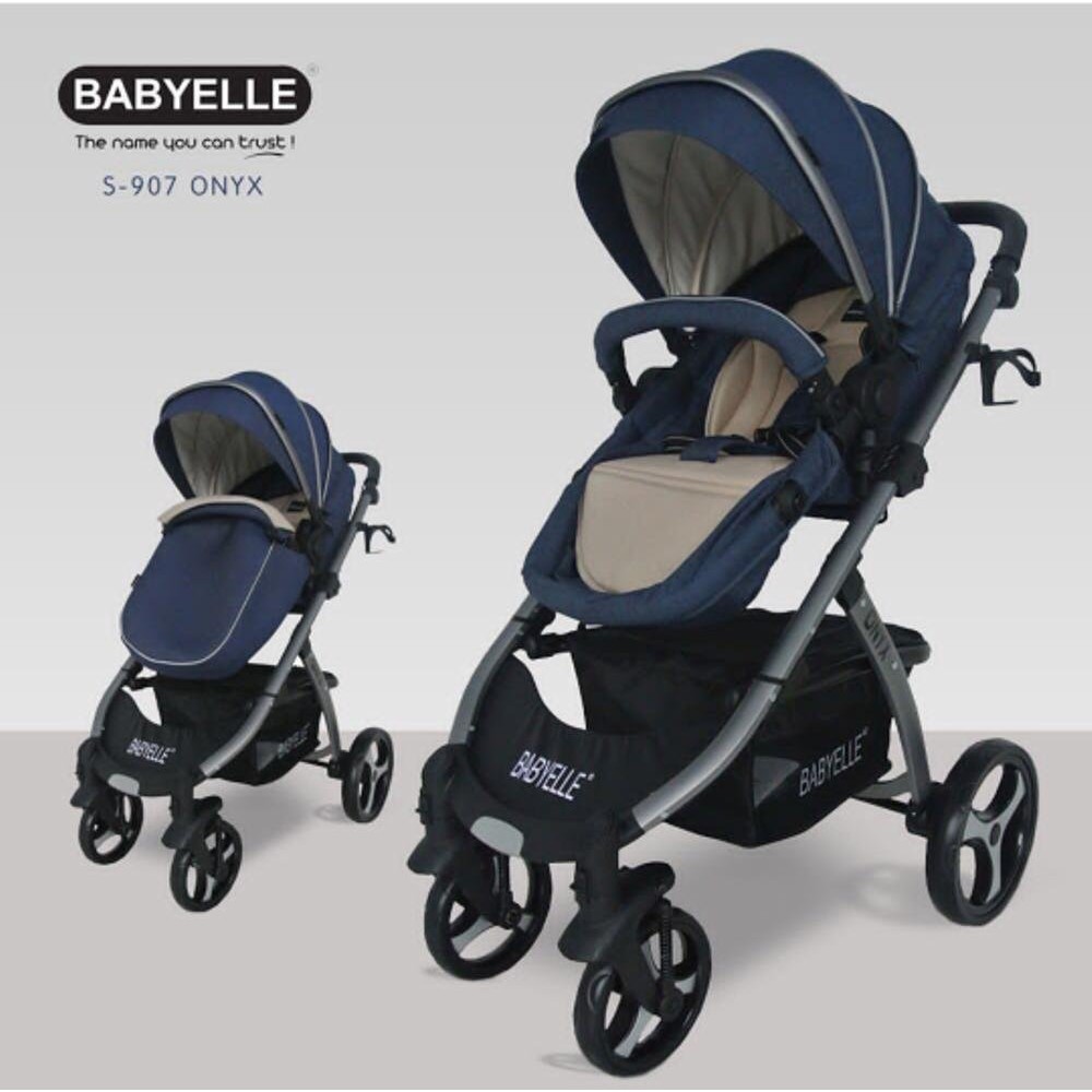 BABY ELLE ONYX S-907 KERETA DORONG BAYI/STROLLER ONYX