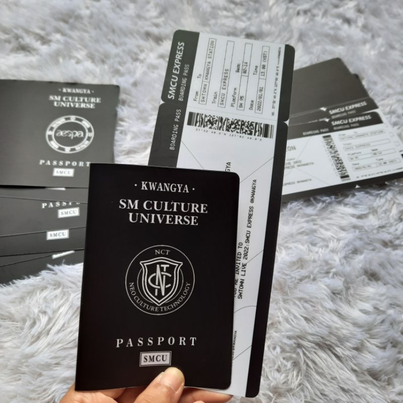 SMCU EXPRESS TICKET KONSER FANMADE BY watermlninblue