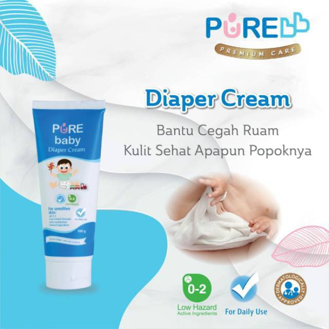 pure baby diaper cream 100g