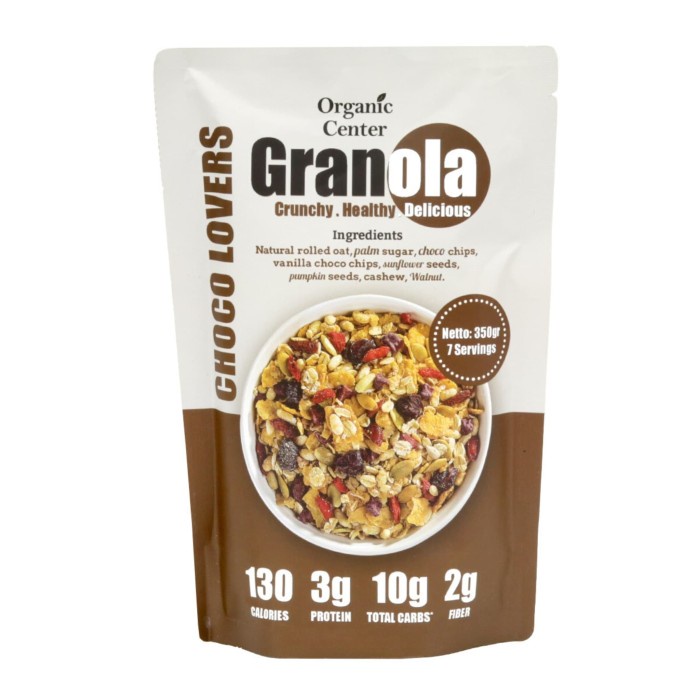 

Jual Organic Center - Kars Granola Choco Lover 350Gr - Cemilan Diet