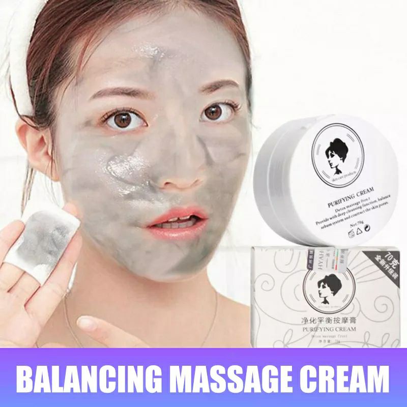 Massage Cream Krim Alat Detox Krim detox cream Detox Facial balance cream face massage whiteninng