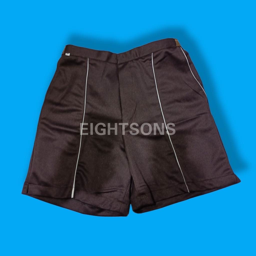 Celana Pendek Lotto Putih Polos Celana Badminton Celana Tes Masuk Pendidikan TNI Polri Celana Pendidikan Hitam Putih Biru Muda Langit Navy Dogker Benhur Abu Abu Coklat TNI POLRI-Coklat