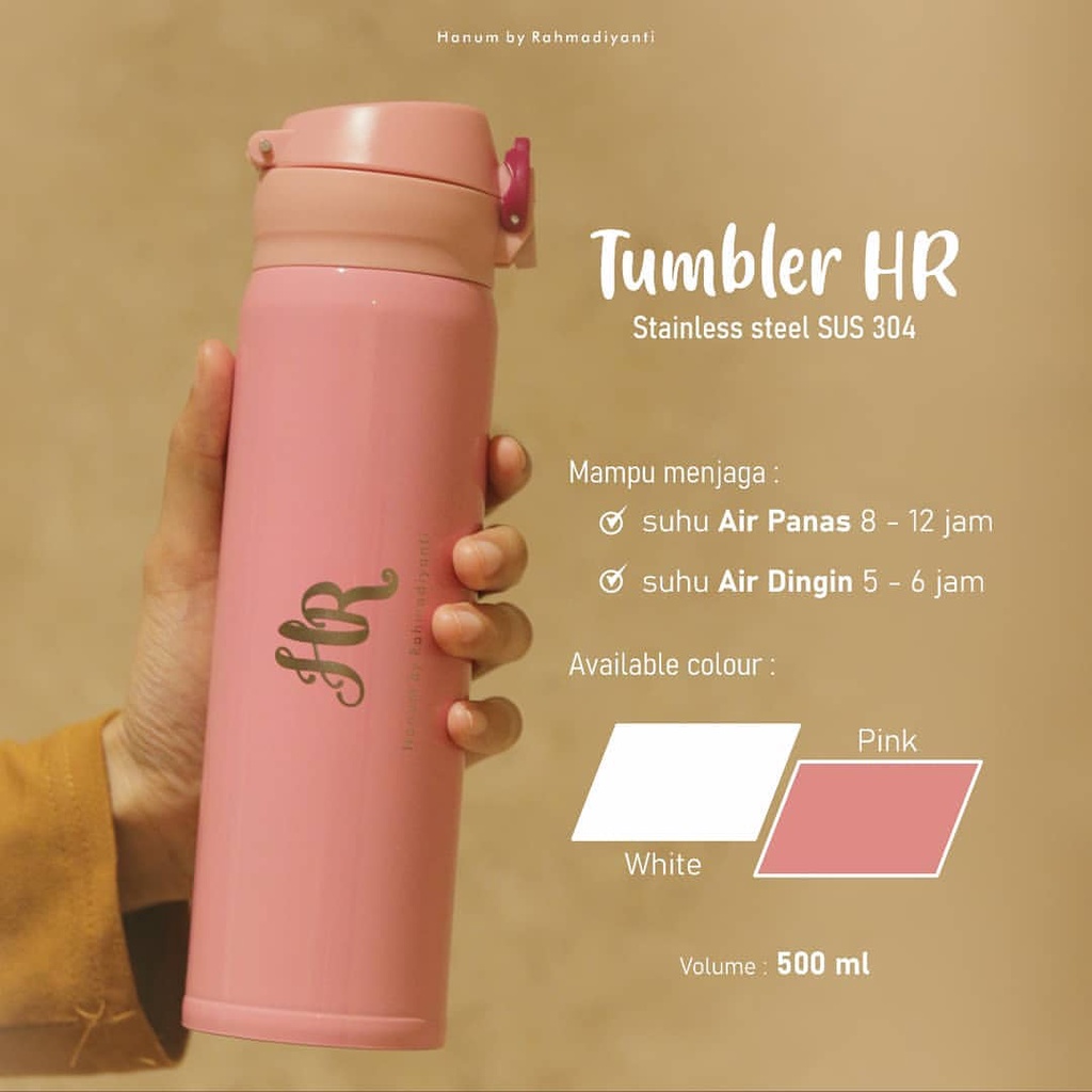 Hanum TUMBLER BOTOL MINUM TAHAN PANAS DAN DINGIN