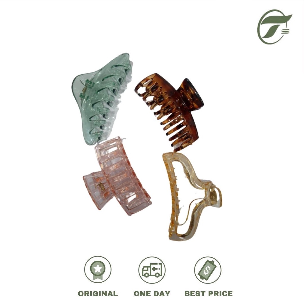 

JEPIT RAMBUT 7/5 GIGI AKRILIK TRANSPARAN MILIAN-0077 A-042 D-009