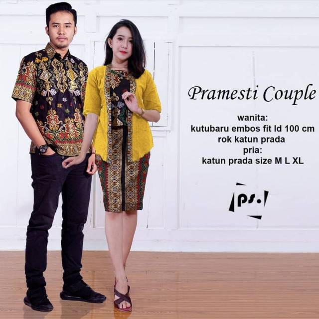 GROSIR PRAMESTI COUPLE BATIK SET COUPLE RnB SPAN