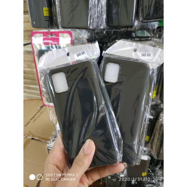 Autofocus Samsung A51 / Leather Case Samsung A51 / Casing Samsung A51