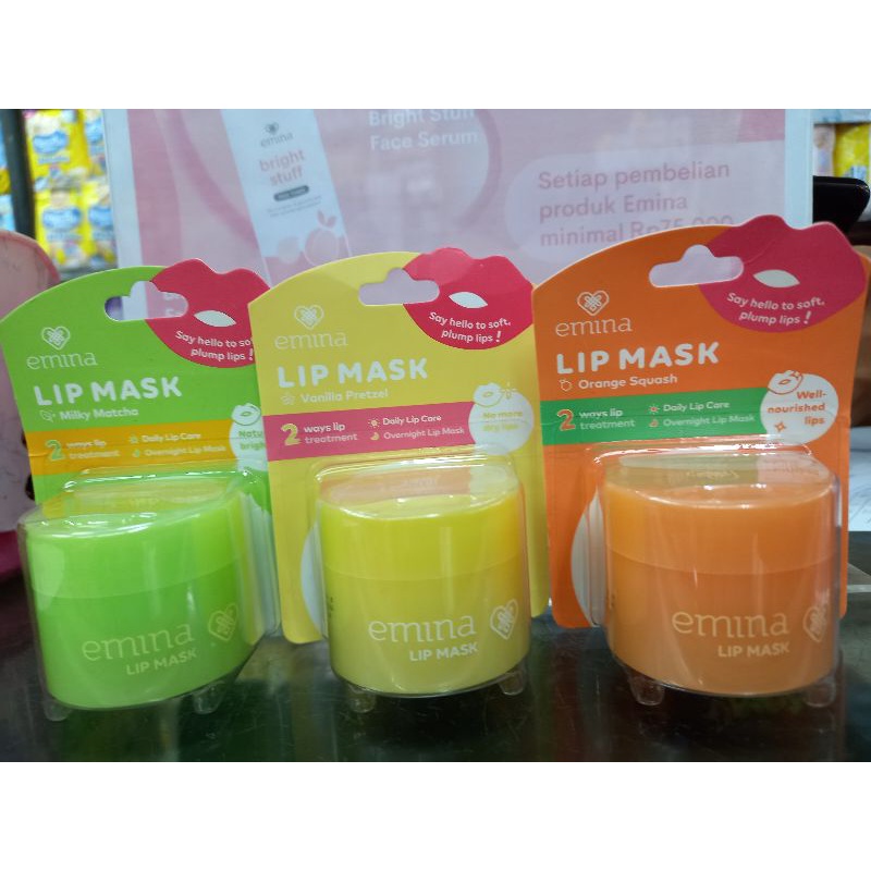 EMINA LIP MASK NEW VARIAN