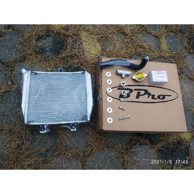 RADIATOR BPRO NINJA RR RADIATOR KAWASAKI NINJA RR B PRO RADIATOR ALMUNIUM BIG B PRO NON GAMBOT QTT
