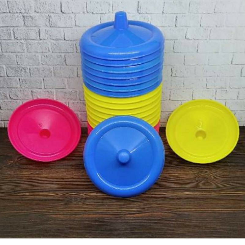 KH Tutup Gelas/Tutup gelas Plastik/Tutup Gelas plastik  Mahkota - KH