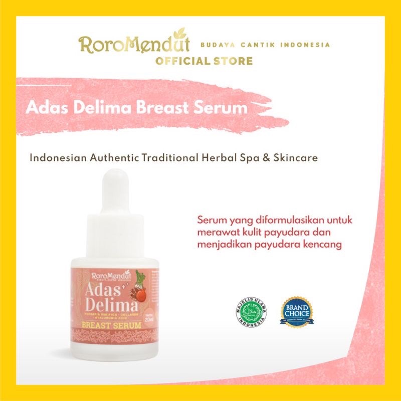 ADAS DELIMA BREAST SERUM RORO MENDUT
