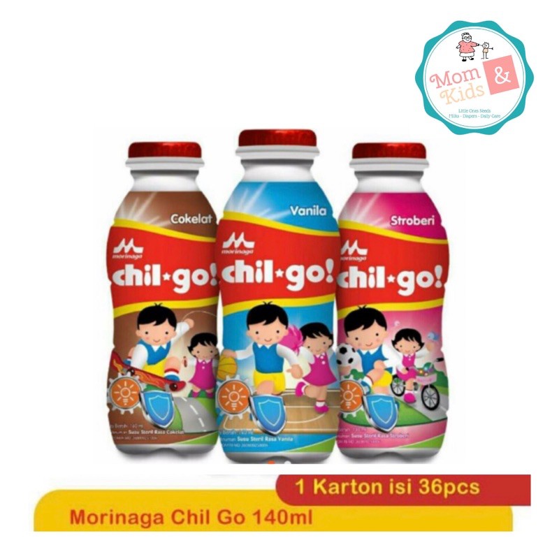 Morinaga Chil Go 36pc x 140 ml / Chilgo 36 pcs 140 ml