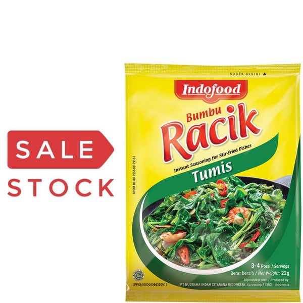 Bumbu Racik Indofood Tumis 22 Gram