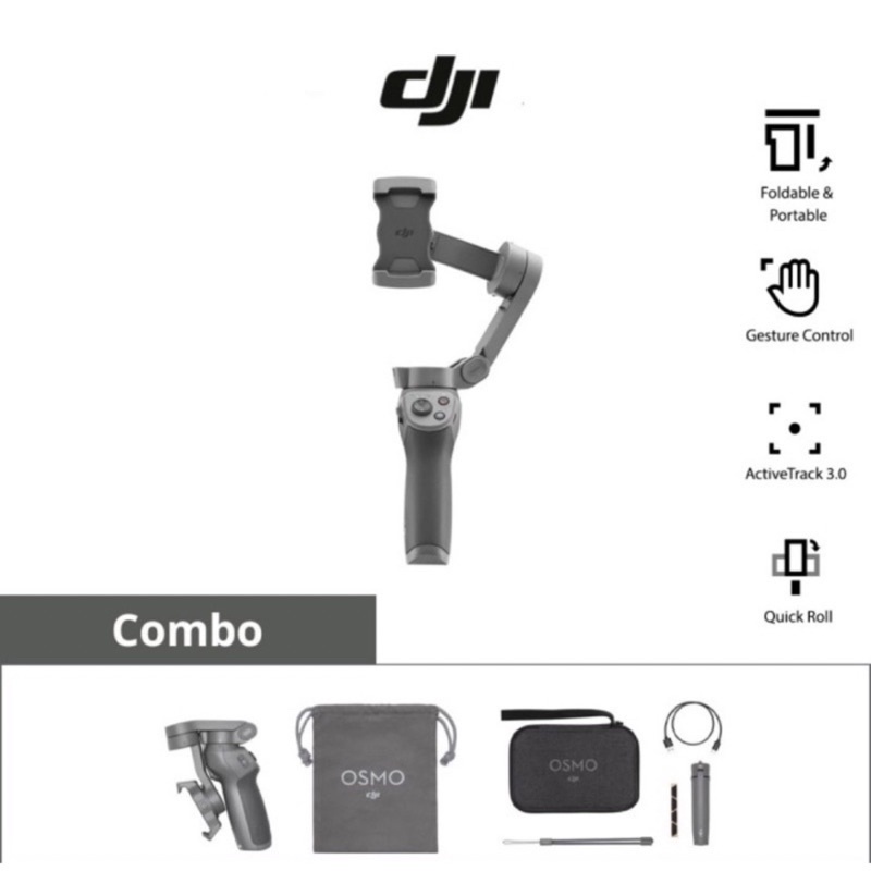 Gimbal STABILIZER DJI OSMO MOBILE 3 COMBO-SECOND LIKE NEW