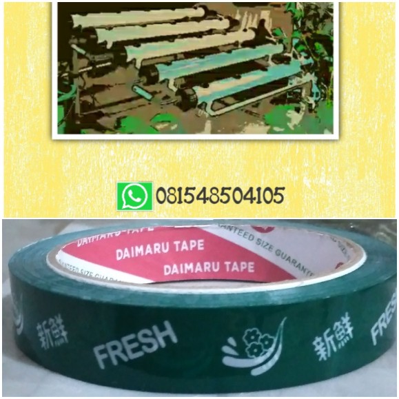 Lakban Fresh 18mm X 50 M Daimaru Sayur Hidroponik