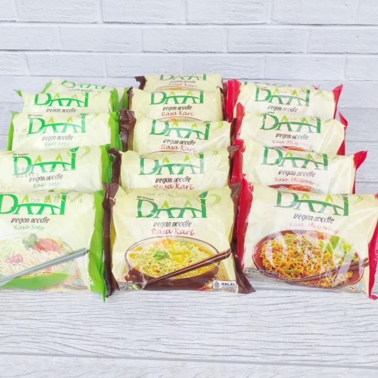 

Sabet Promo--DAAI Mi Instant 1 Pack 5 Bungkus Vegan Vegetarian