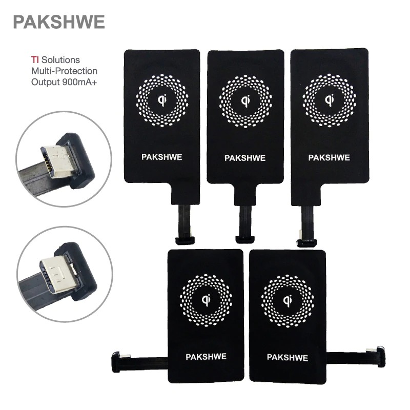 adapter Android Qi Wireless Charger Receiver TI-Solutions Micro USB Adapter for Sony All Micro-USB