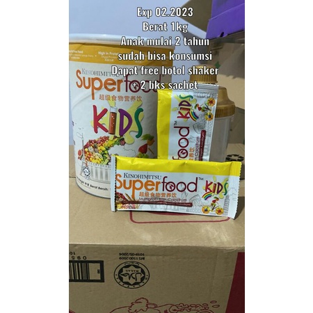 

Import Superfood Kids 1kg Rekomen